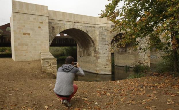 Aspecto actual del puente de Abetxuko