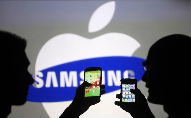 Apple y Samsung son rivales directos en el mercado smartphone.