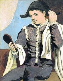 Imagen secundaria 2 - 1. ‘El sueño’, de Franz Marc, 1912. 2.‘Hombre rojo con bigote’, De Kooning 3. ‘Arlequín con espejo’, Picasso, 1923. 