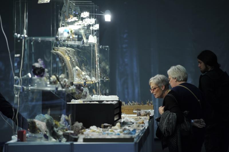 Durante tres días, 54 expositores internacionales mostrarán a los visitantes su colección de piezas recogidas por los cinco continentes en la 40ª edición de Fosminer