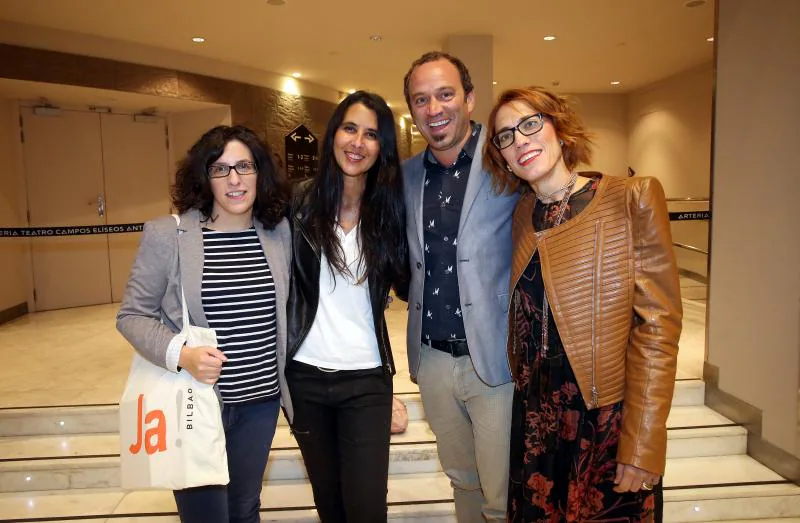 Sonia Fernández, Azul Tejerina, Eduardo Ruiz y María Monleón. 