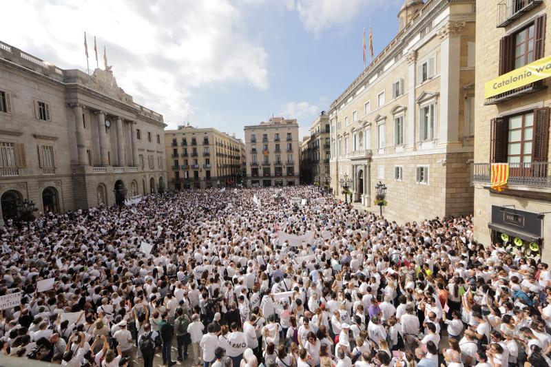 Jornada de movilizaciones por el diálogo y la unidad de España