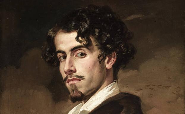 Retrato de Gustavo Adolfo Bécquer.