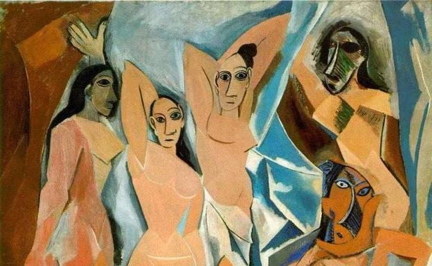 'Las señoritas de Avignon', de Pablo Picasso. 
