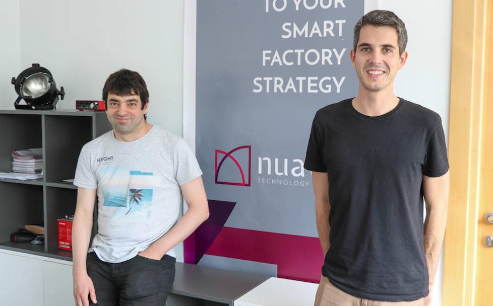 David Oyarzun y David Navarro, responsables de Nuavis.