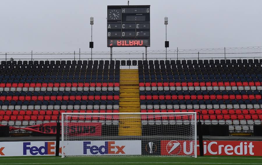 El Östersunds ya lo tiene todo preparado para recibir a los leones el jueves en el partido de la UEFA Europa League.