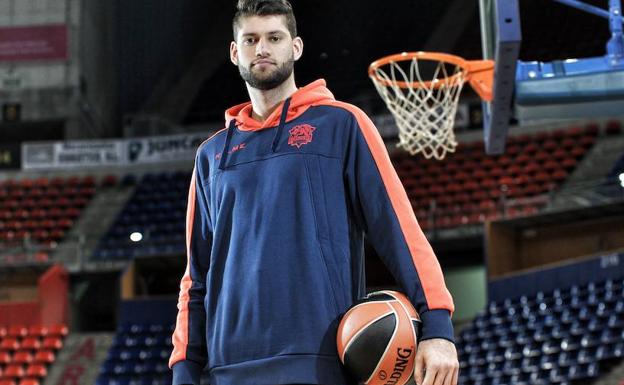 Garino, en el Buesa Arena. 