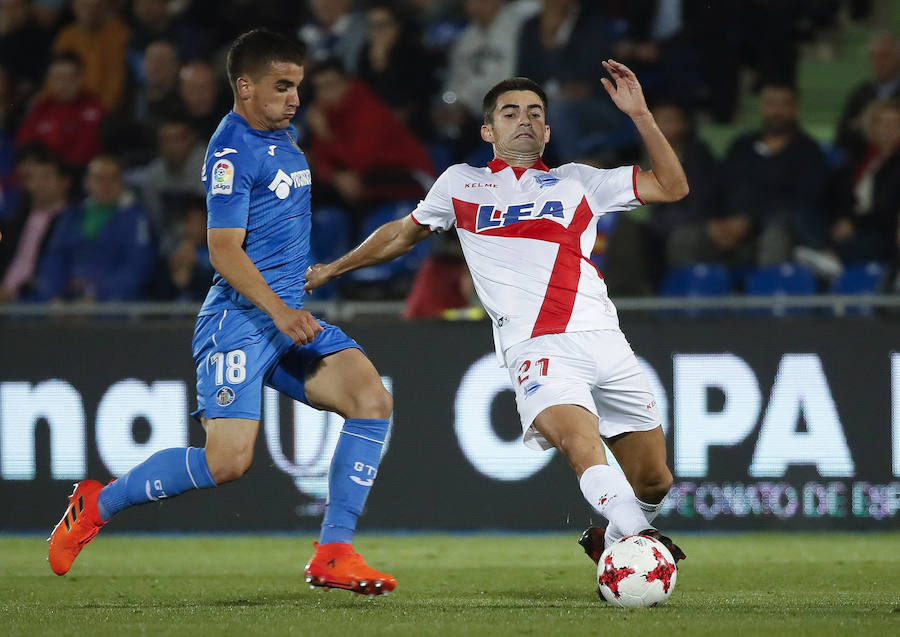 Las mejores imágenes del Getafe - Alavés de Copa