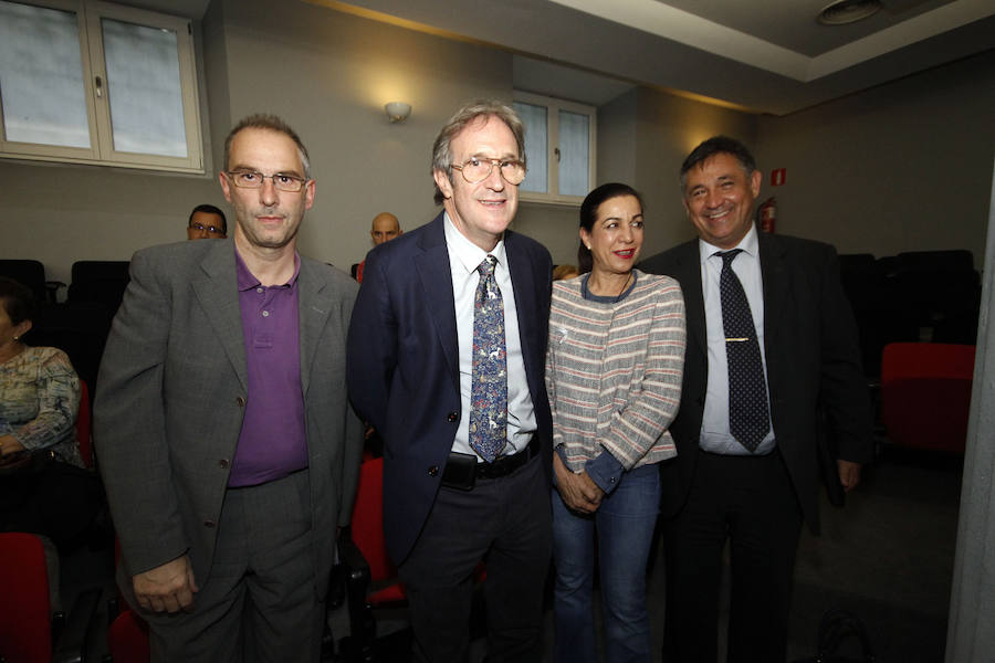 Juan Carlos Mediavilla, Carlos Ballugera, Marisa Sánchez y Ángel Martín.