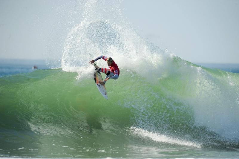 Penicha acoge el campeonato Rip Curl Pro Portugal, que es parte de la Liga Mundial de Surf (WSL), en la playa Supertubos