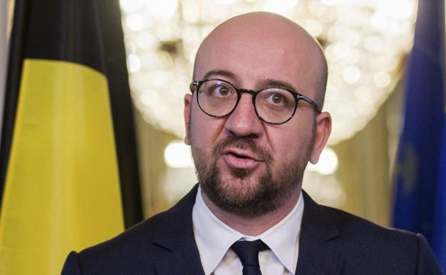 El primer ministro belga, Charles Michel.