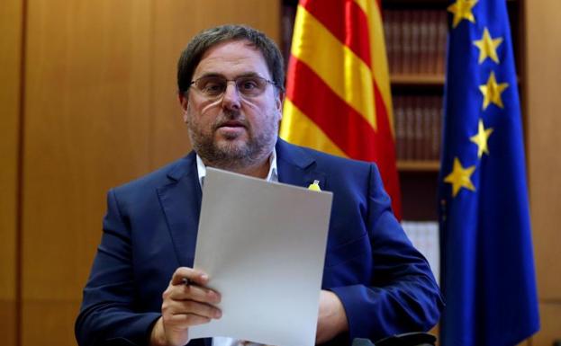 El exvicepresidente de la Generalitat, Oriol Junqueras.