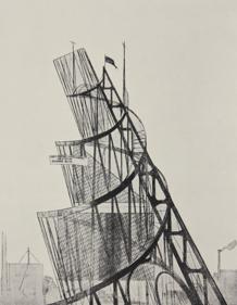 Imagen secundaria 2 - VI. Lenin proclama el poder soviético. Vladimir Serov, 1954 / Cartel Spartakiada. G. Klutsis, 1928 / Monumento a la III Internacional. V. Tatlin 1919-20. 