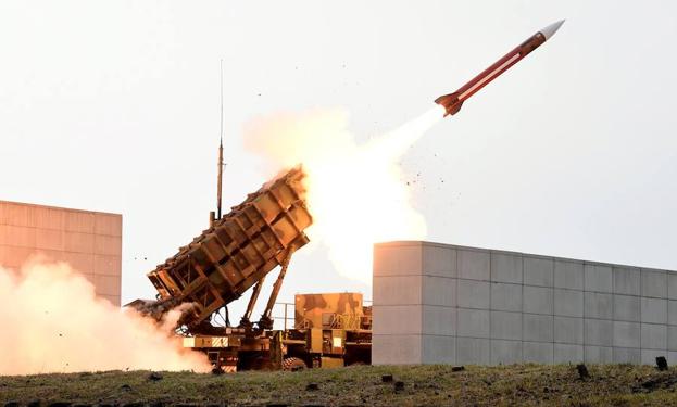 Lanzamiento de un misil Patriot en Corea del Sur. 