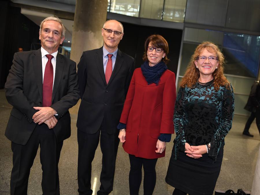 Manu Salaberria, Carlos Peña, Estíblaiz Hernaiz y Catalina Chamorro.