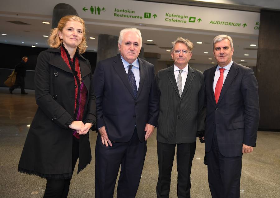 Patricia Arias, José María Guibert, Emiliano López Atxurra y Gabriel Zabala.