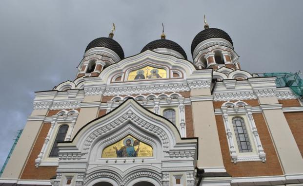 Catedral de Alexander Nevski, en Tallín.