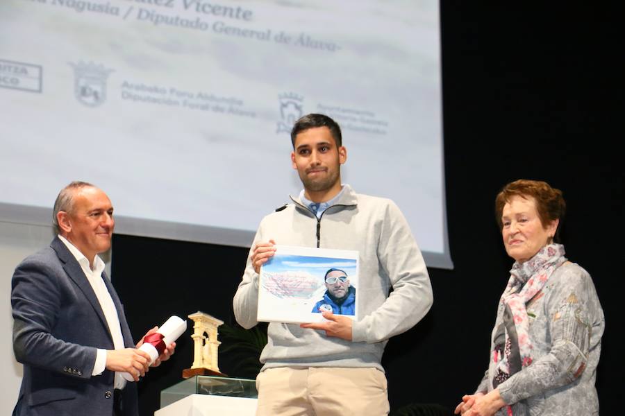 Las fotos del homenaje de Vitoria y Álava a Alberto Zerain