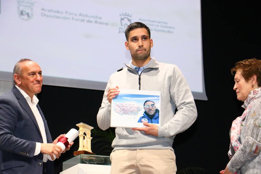 Las fotos del homenaje de Vitoria y Álava a Alberto Zerain