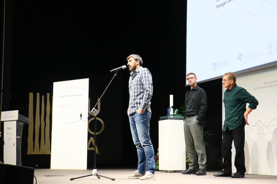 Las fotos del homenaje de Vitoria y Álava a Alberto Zerain