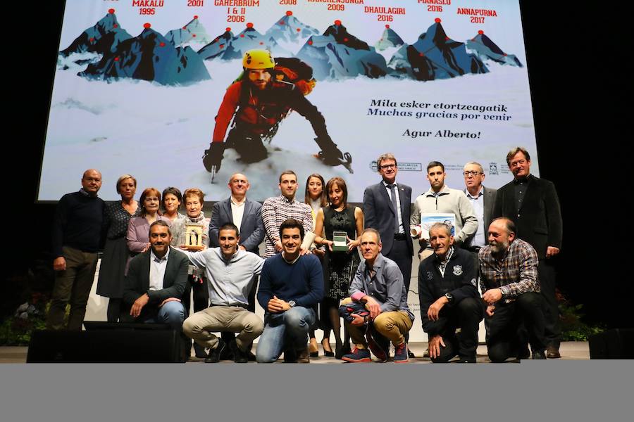 Las fotos del homenaje de Vitoria y Álava a Alberto Zerain