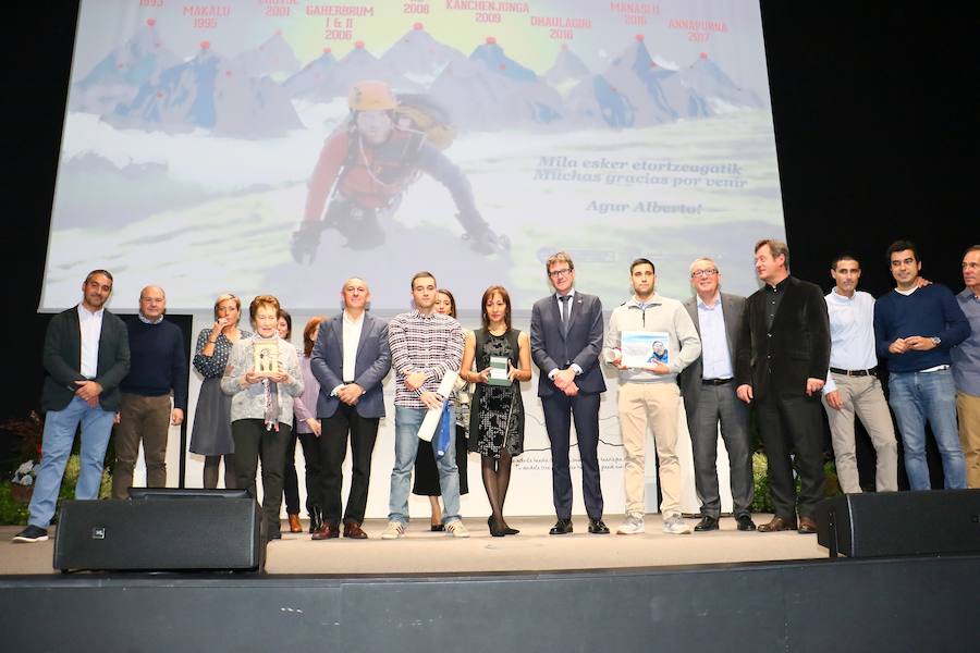 Las fotos del homenaje de Vitoria y Álava a Alberto Zerain