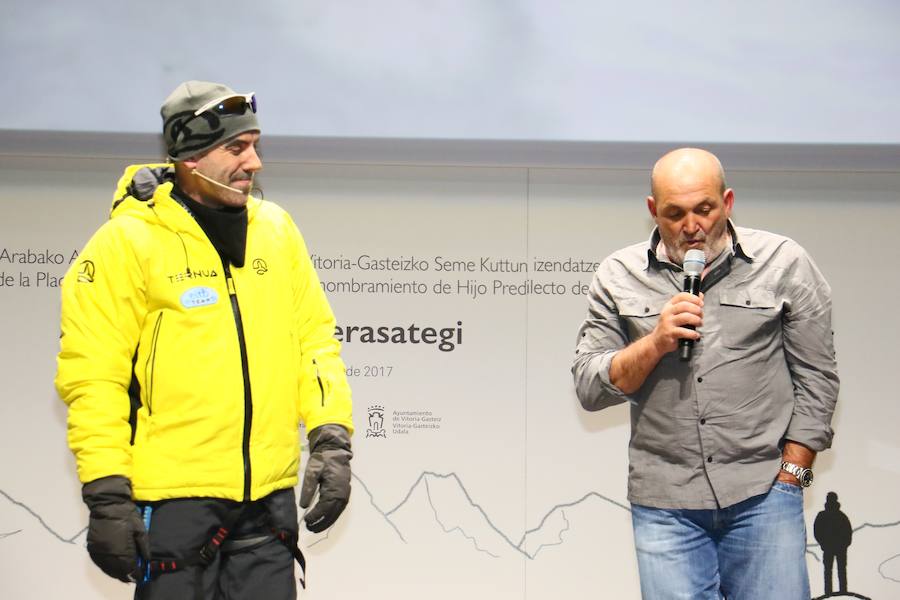 Las fotos del homenaje de Vitoria y Álava a Alberto Zerain