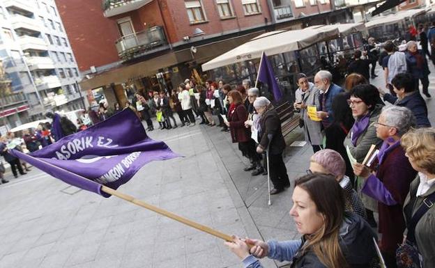 Actividad de mujeres celebrada en Basauri.