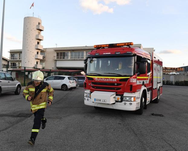 El centro se instalará en el barrio de Urioste (Ortuella), donde se encuentra la principal base de los bomberos forales.