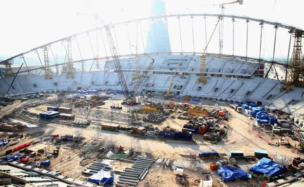 Khalifa international stadium de Doha, una de las sedes del Mundial de Catar 2022