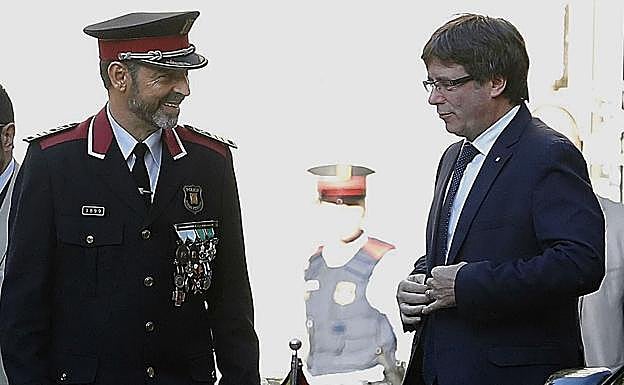 Trapero rechaza unirse a la lista de Puigdemont porque quiere seguir siendo policía