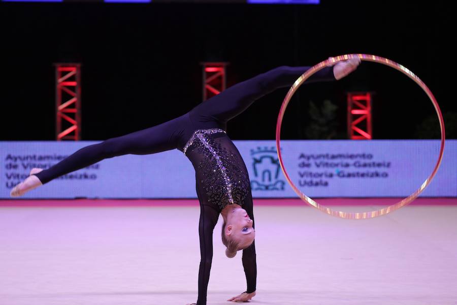 Las mejores imágenes de la gala internacional Euskalgym, celebrada en el Buesa Arena de Vitoria