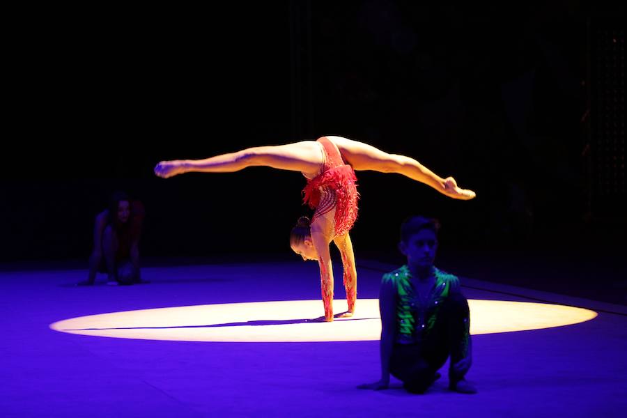 Las mejores imágenes de la gala internacional Euskalgym, celebrada en el Buesa Arena de Vitoria