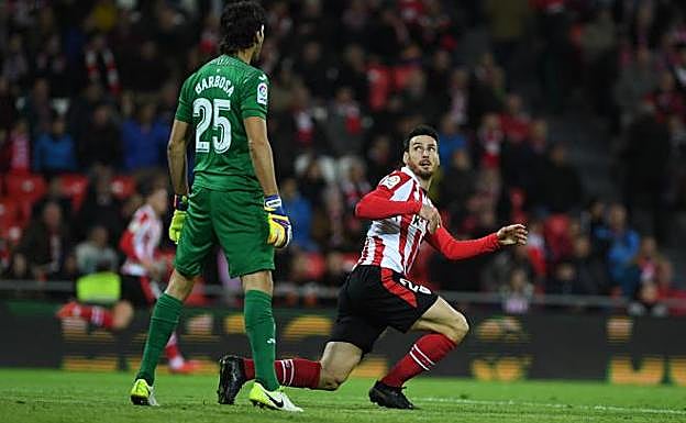 Aduriz fue el autor del tanto rojiblanco. 