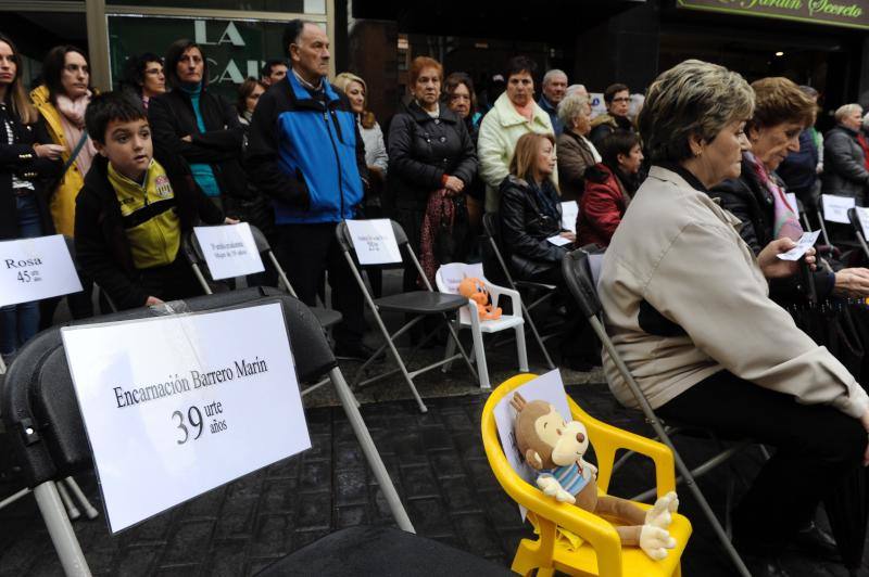 Decenas de personas participan en las concentraciones organizadas en Biizkaia contra las agresiones machistas