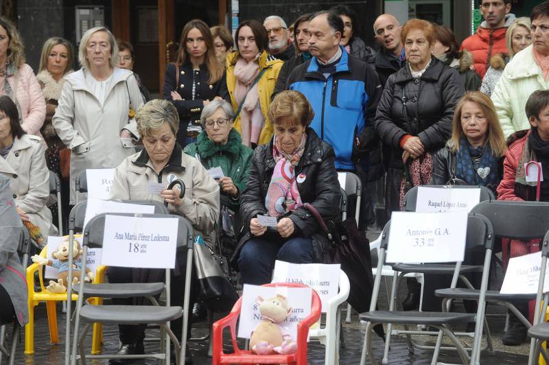 Decenas de personas participan en las concentraciones organizadas en Biizkaia contra las agresiones machistas