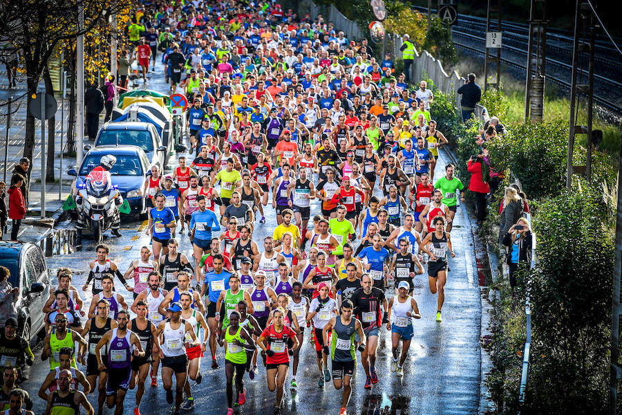 Hoy se ha celebrado la carrera, organizada por el Club Atletismo Santurtzi, IMD de Santurtzi y Ayuntamiento de Bilbao, que celebra su vigésimo novena edición 