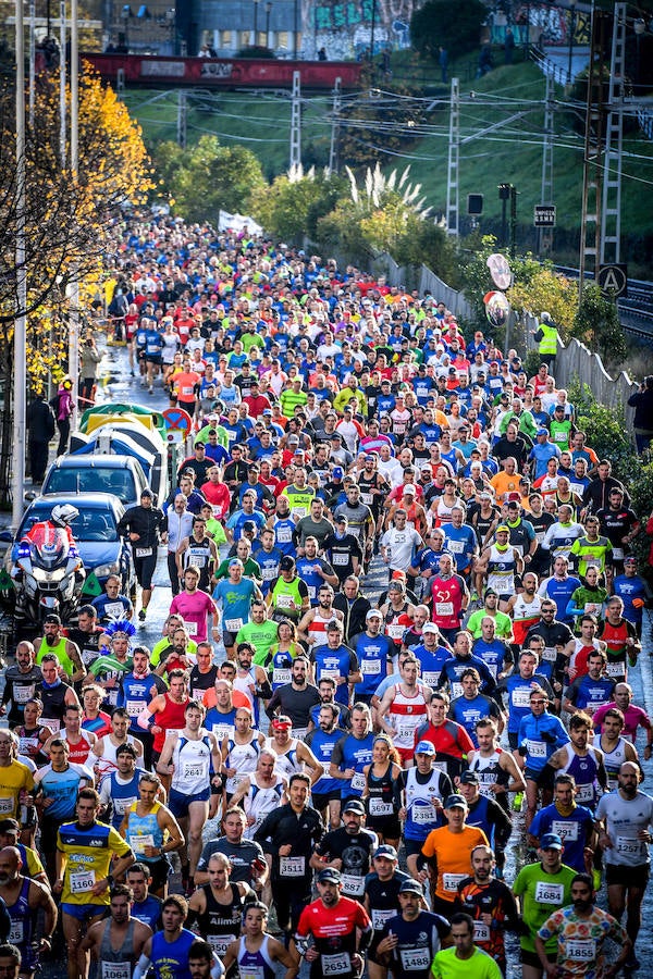 Hoy se ha celebrado la carrera, organizada por el Club Atletismo Santurtzi, IMD de Santurtzi y Ayuntamiento de Bilbao, que celebra su vigésimo novena edición 