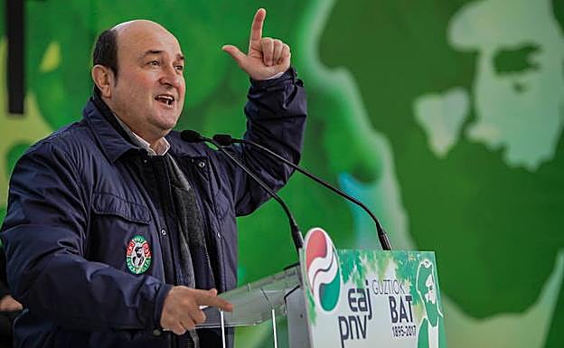 El jeltzale Andoni Ortuzar.