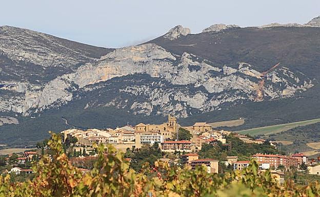 Vista de Laguardia, con 1.478 habitantes. 