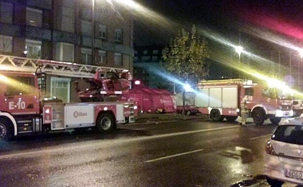 Galería. Los afectados fueron acogidos en un hospital de campaña.