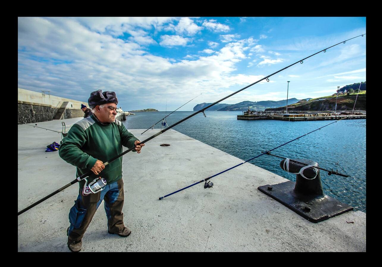 Un paseo por el rompeolas de Bermeo