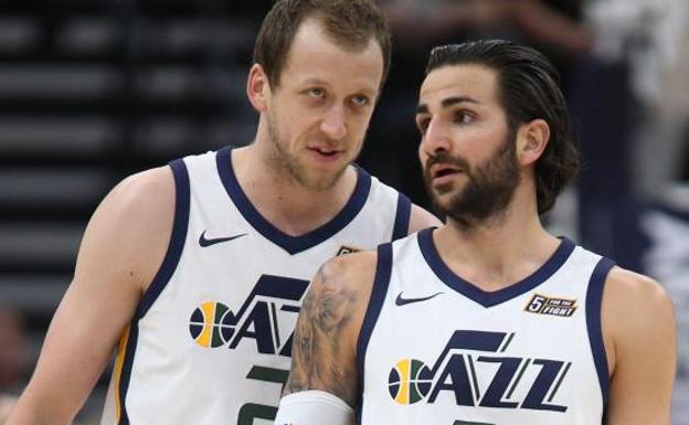 El australiano Ingles y Ricky Rubio son la representación de la ACB en los Jazz