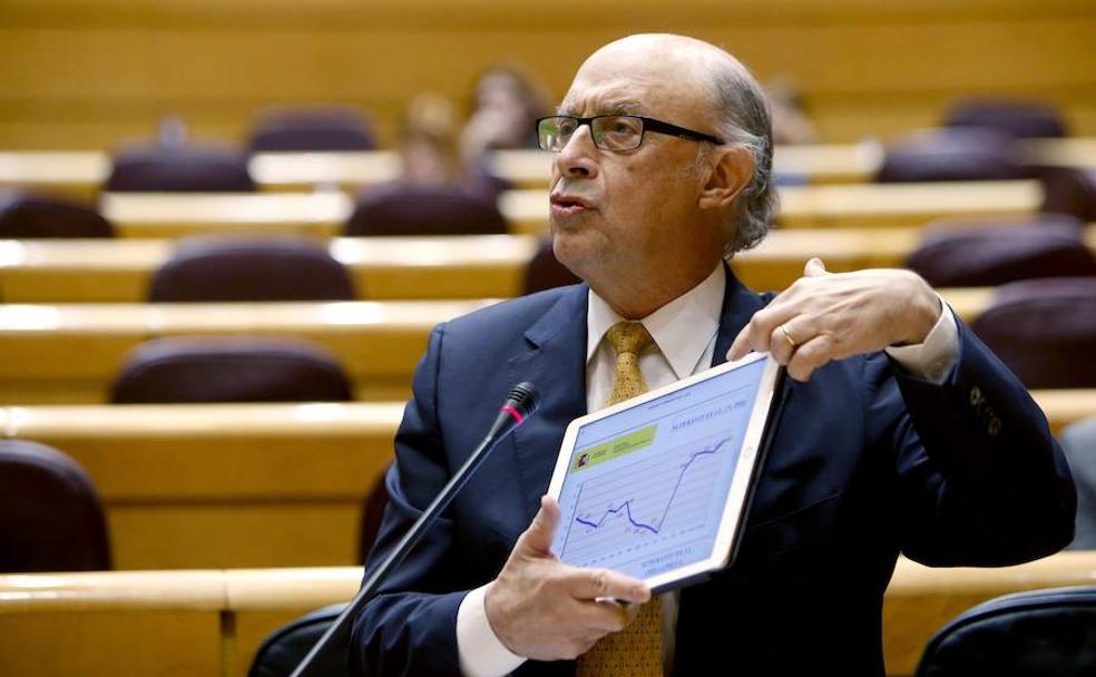 El ministro de Hacienda, Cristóbal Montoro.