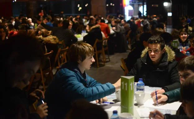 Jóvenes reunidos en la cuarta edición de Berbagunea, en 2016.