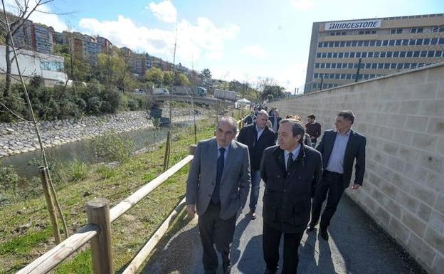 Visita institucional a la conclusión de la segunda fase de las obras. 