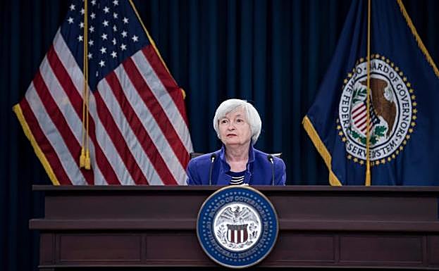 Janet Yellen, presidenta de la Reserva Federal.
