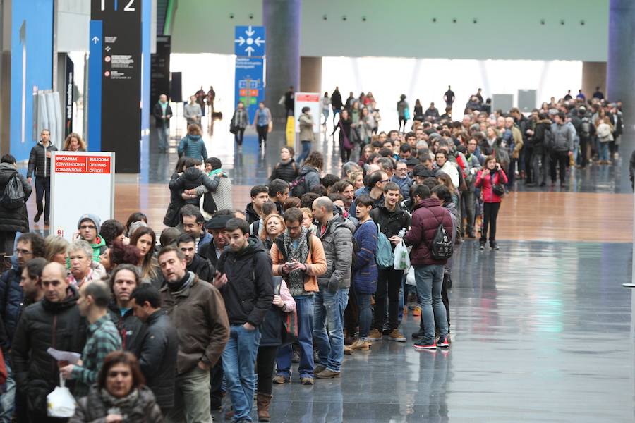 Más de 14.000 personas asisten hoy en el BEC de Barakaldo al certamen