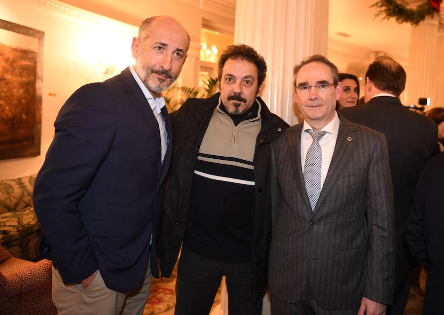 Aitor Elizegi, Jesús Lizaso y Romualdo Doistúa.