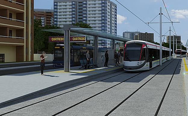 CAF suministrará 18 tranvías para Isla Mauricio por 100 millones de euros y tres para Vitoria por 14,5